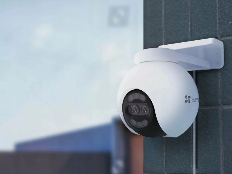 Kamerë IP Ezviz H80x Dual 4K 8MP+2MP 4mm Wi-Fi IP65, e bardhë