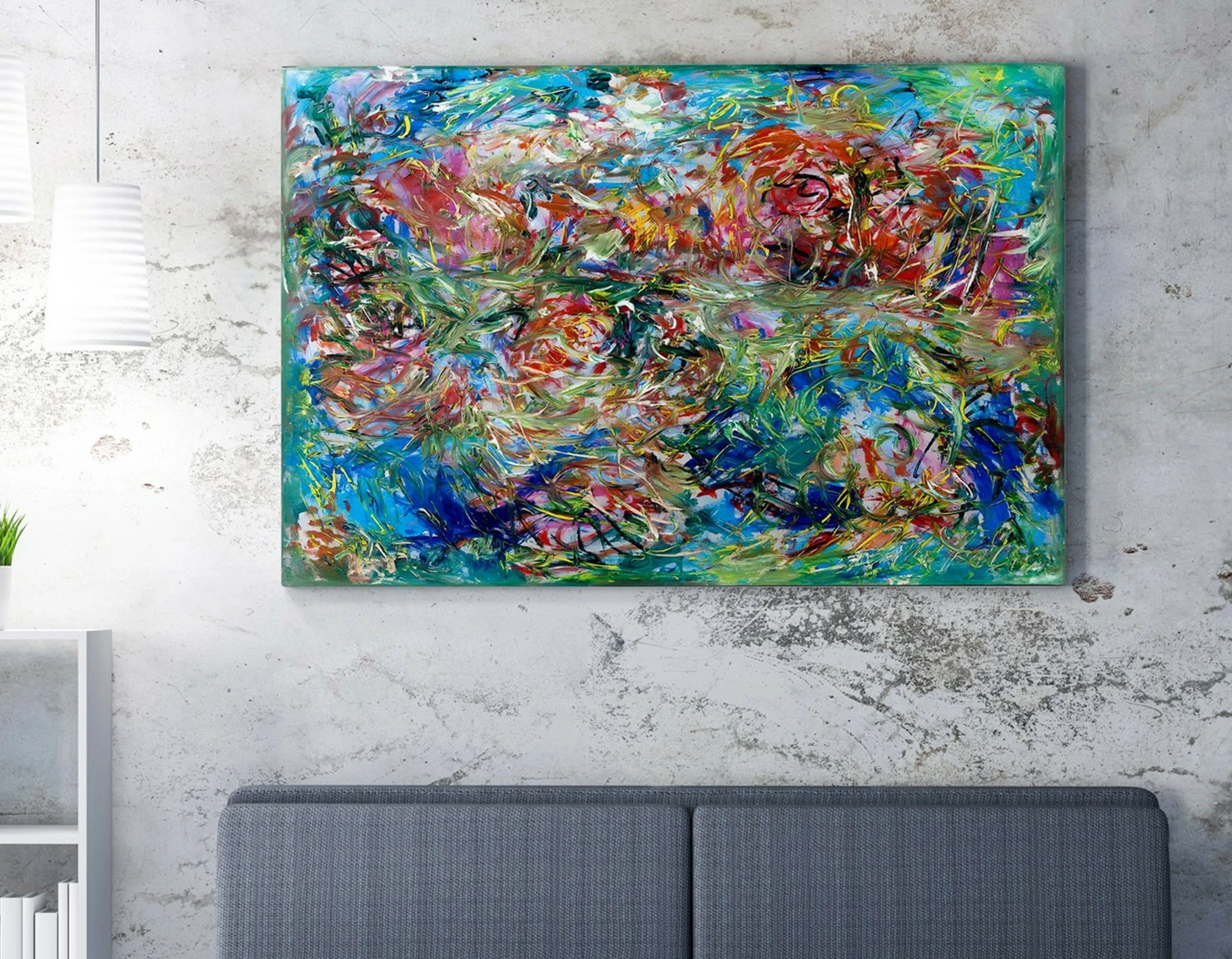 Pikturë dekorative në kanavacë Wallity, WY332, 70x100cm