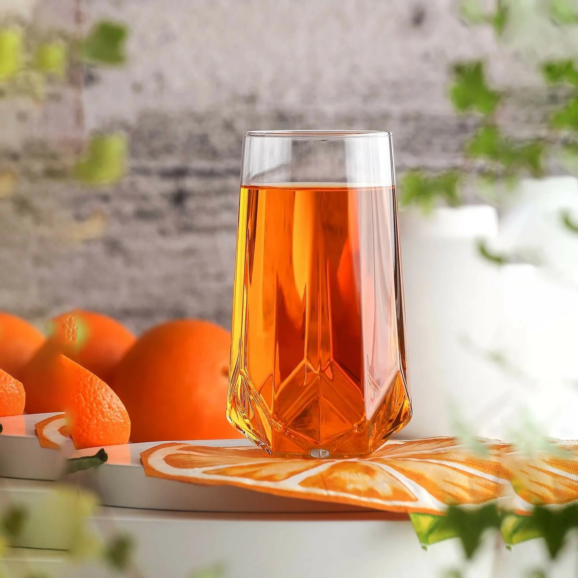 Gotë long drink LAV Verona 460 ml, transparente, set 12 copë