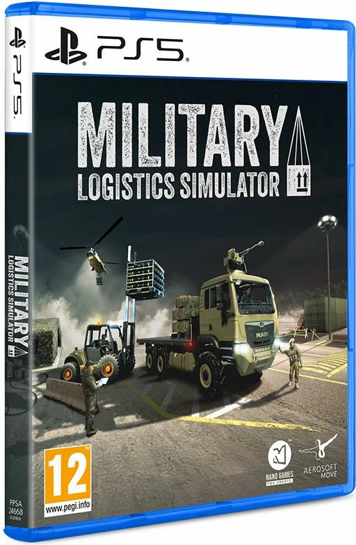 Lojë për PlayStation 5 Aerosoft Military Logistics Simulator, PEGI 12