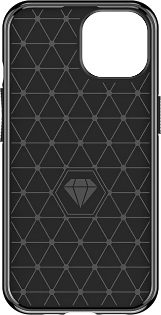 Mbështjellës Hurtel Thunder Case për iPhone 15, TPU, zi