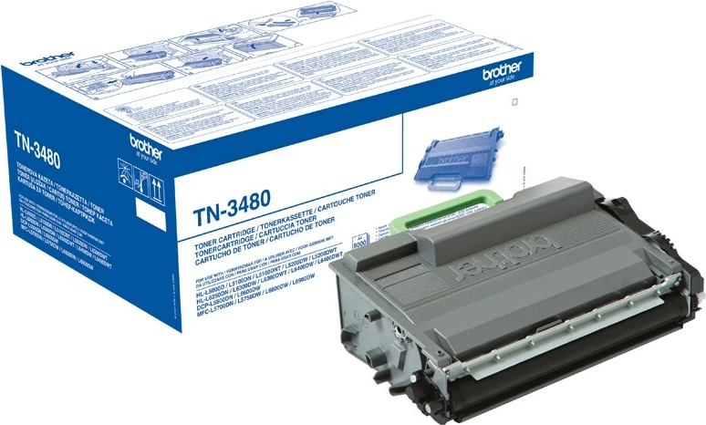 Toner për printer Brother TN-3480, i zi