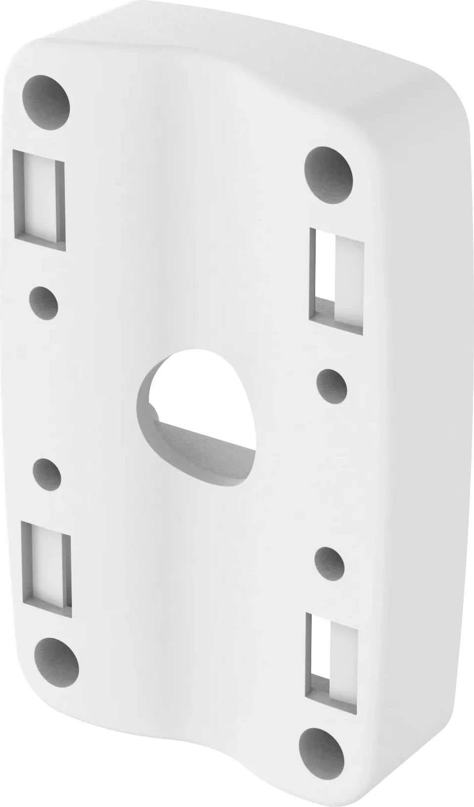 Adapter montimi Hanwha SBP-300PMW2, për TNO-7180RLP/SBP-300WMW/SBP-300WMW1, alumin, 185mm, bardhë