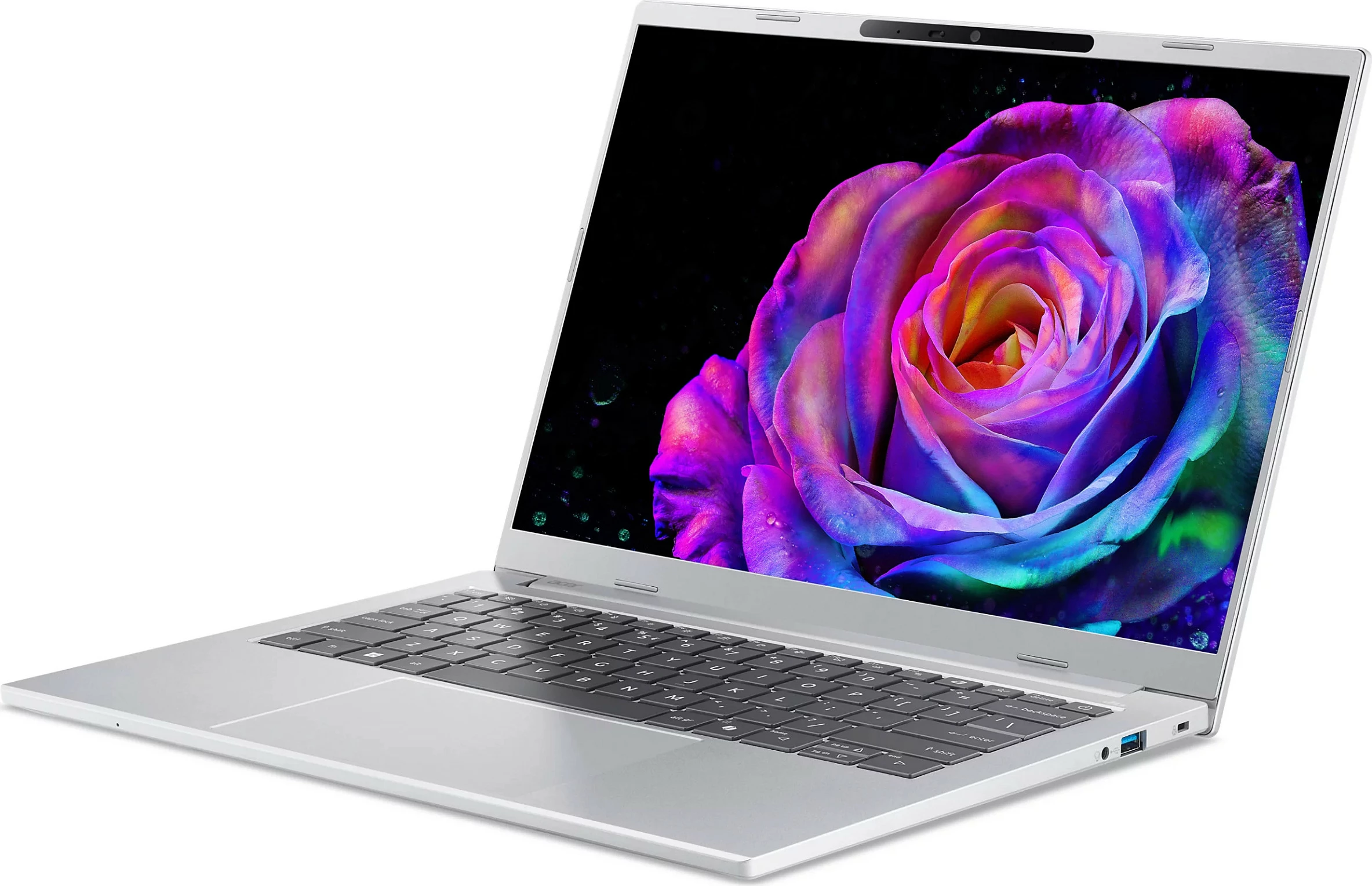 Laptop Acer Aspire 14 AI OLED A14-I71M-76XL, 16GB RAM, 512GB SSD, Windows 11 Home, argjendtë