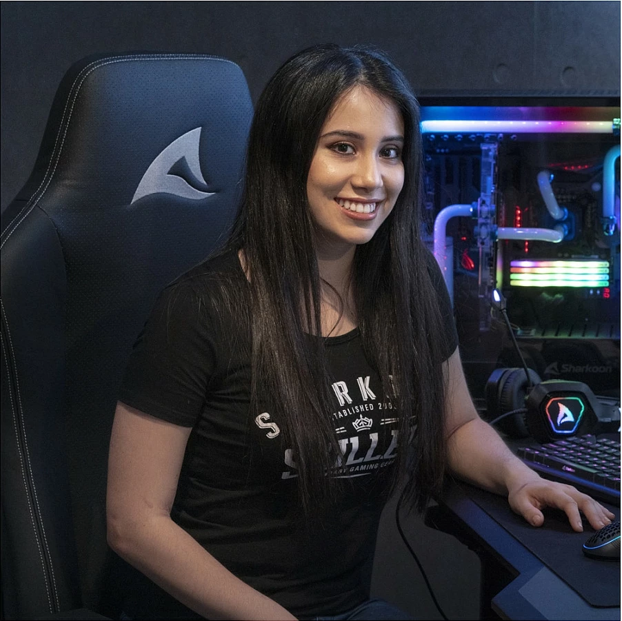 Karrige gaming Sharkoon SKILLER SGS40, krahëza 4D, 150 kg, e zezë