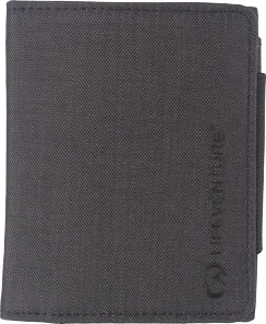 RFiD Charger Wallet with power bank, Recycled, Grey