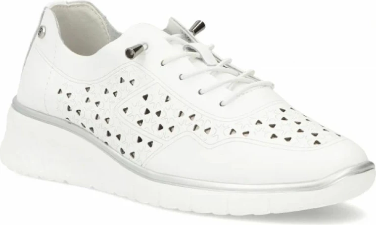 Këpucë të ulëta femra Filippo DP6714, të bardha