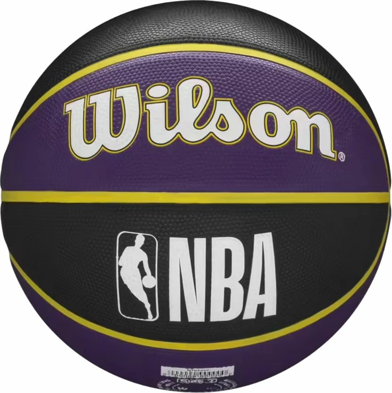 Top basketbolli Wilson për meshkuj dhe femra, ngjyrë e zezë dhe vjollcë [Madhësia: 7]