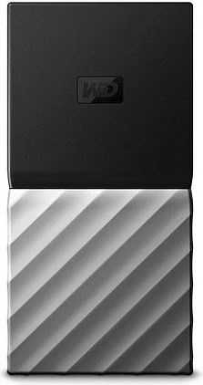 SSD ekstern Western Digital My Passport, 2 TB, USB-C 3.2 Gen 1, 540 MB/s, zi/argjendtë