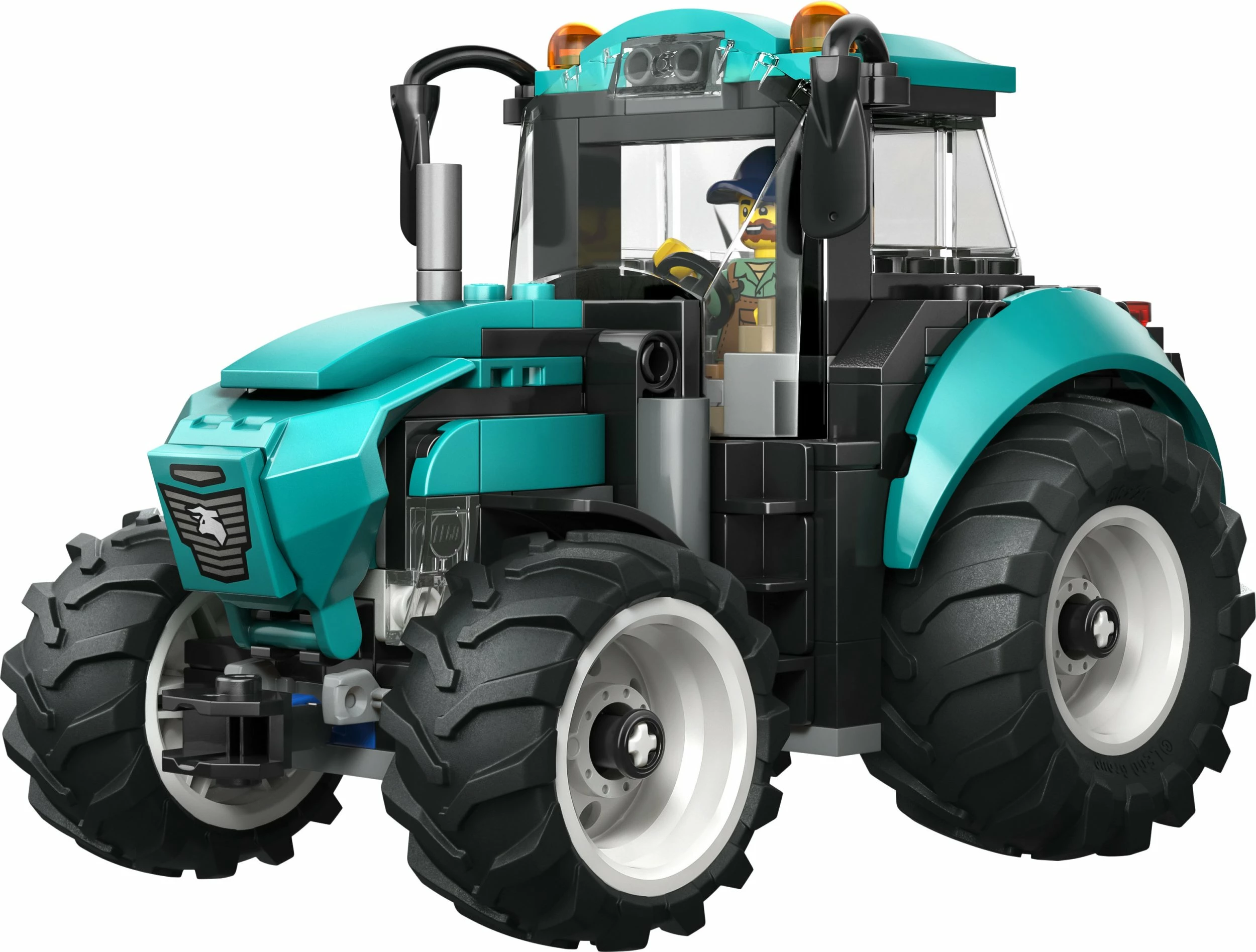 Set ndërtimi LEGO City LEGO 60498 Traktor, 204 copë, 6+, turkeze
