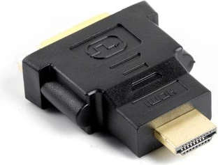 Adapter Lanberg HDMI (mashkull) në DVI-D (femër) 24+1, Single Link, i zi