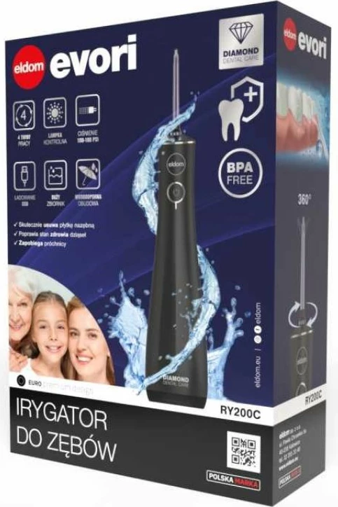 Irrigator oral pa kabllo ELDOM RY200C, i zi
