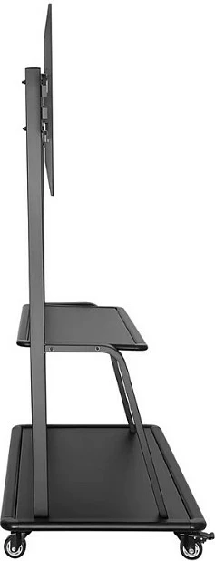 Karrucë mbajtëse për TV Neomounts BOS, 60"-105", max 150 kg, VESA 1000x600, me rrota, e zezë