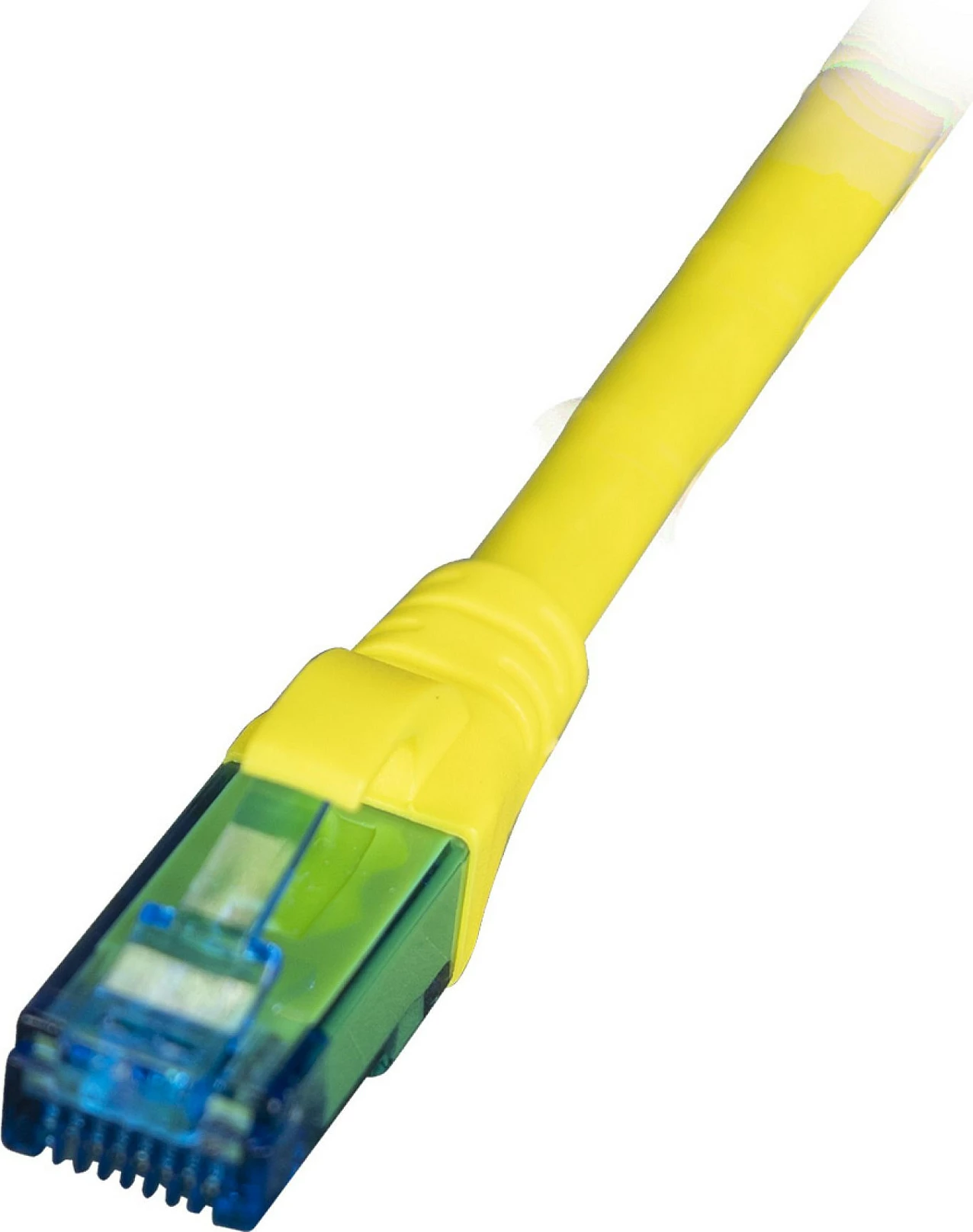 Kabllo rrjeti EFB Elektronik RJ45 Cat6a, 15m, 10GbE, LSZH, e verdhë