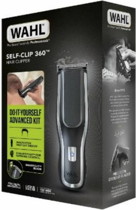 Makineri qethëse WAHL Self-Clip 360 3028049, e zezë/argjendtë