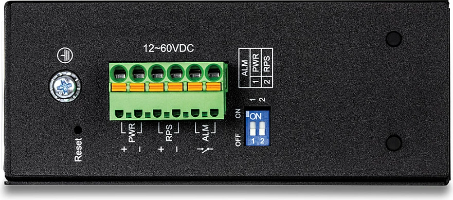 Switch industrial TRENDnet TI-G160i, 16-Port Gigabit, L2 Managed, DIN-Rail, i zi