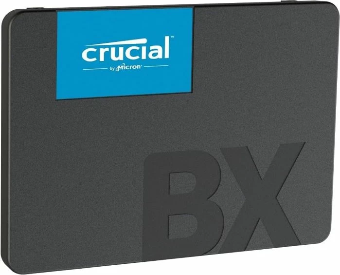 SSD disk Crucial BX500 CT500BX500SSD1 500GB 2.5\" SATA3 3D NAND, e zezë
