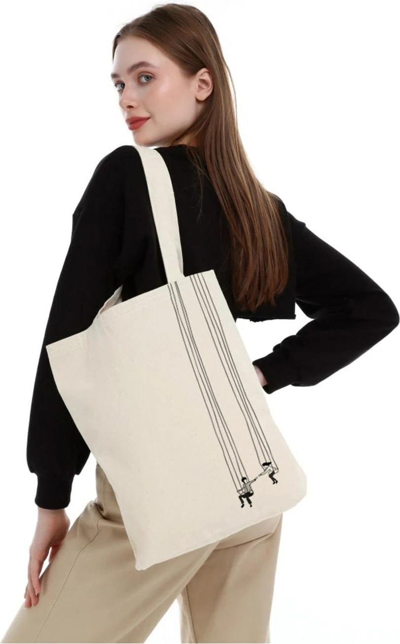 Tote bag Zoozie Bags, krem, 1195
