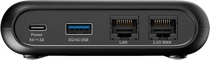 Router udhëtimi TP-Link TL-WR3002X, AX3000, Gigabit Wi‑Fi 6, i zi