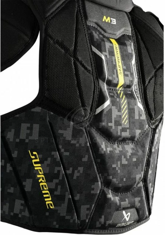 Mbrojtëse shpatullash për meshkuj Bauer, të zeza