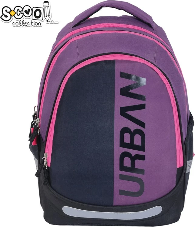 Osh Cante Anatomike Light 41X28X17Cm Urban Black Purple Sc3360