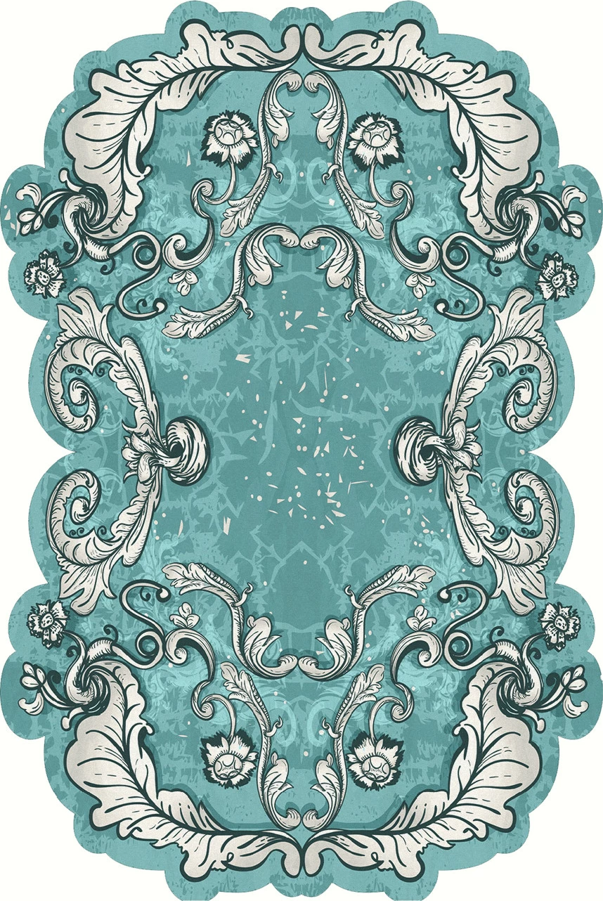 Qilim korridori, ngjyrë turquoise, Conceptum Hypnose, 80x200cm, Aln600149Tr03
