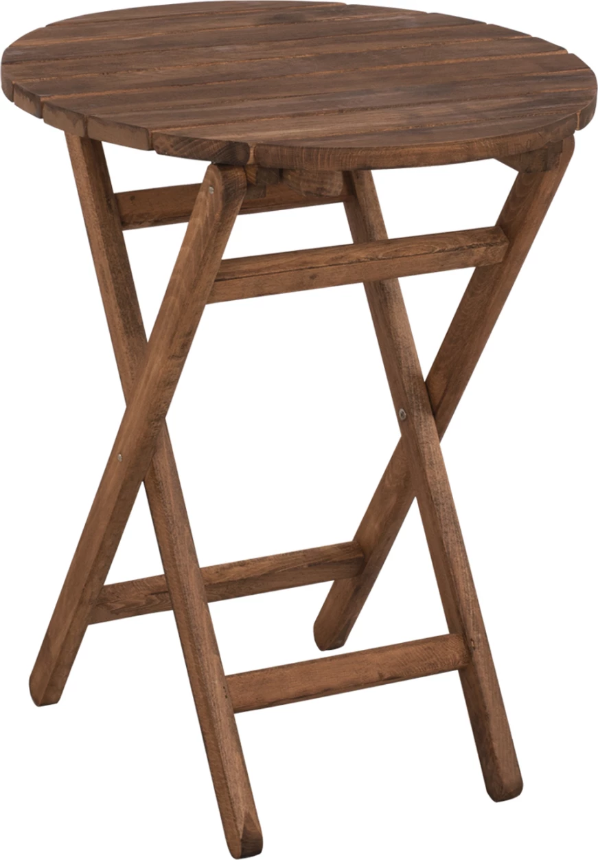 Tavolinë për drejtorë, ngjyrë arre, FH5653.01, Φ60cm