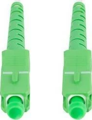 Patchcord fiber optik Lanberg G657B3 SC/APC-SC/APC simplex 15 m 3.0 mm LSZH, i bardhë