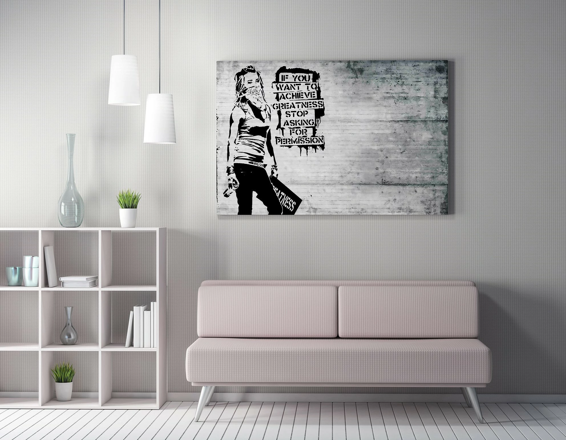 Pikturë dekorative në kanavacë, Wallity WY136, 70x100cm