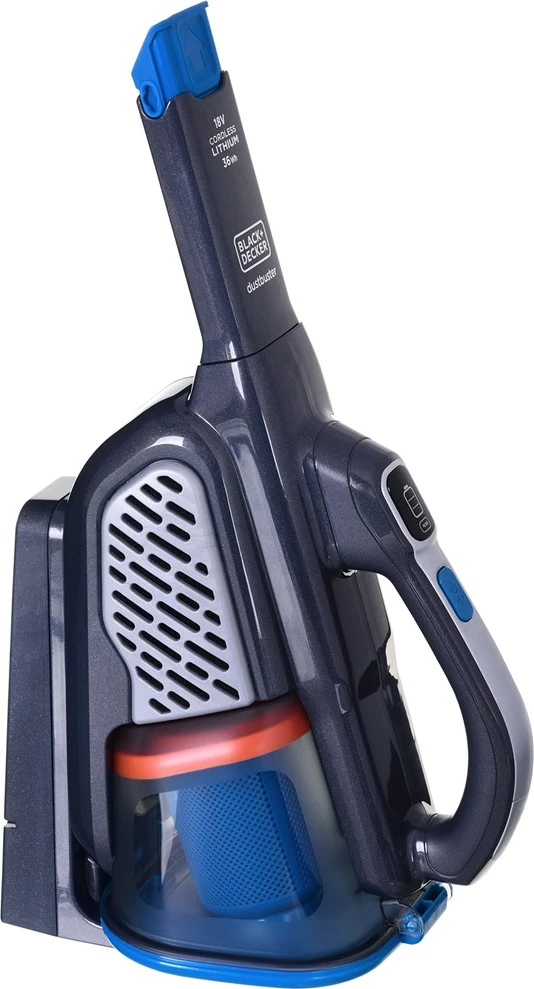 Fshesë dore me korrent pa kabllo Black & Decker BHHV520BF, 36W, e zezë/e kaltër