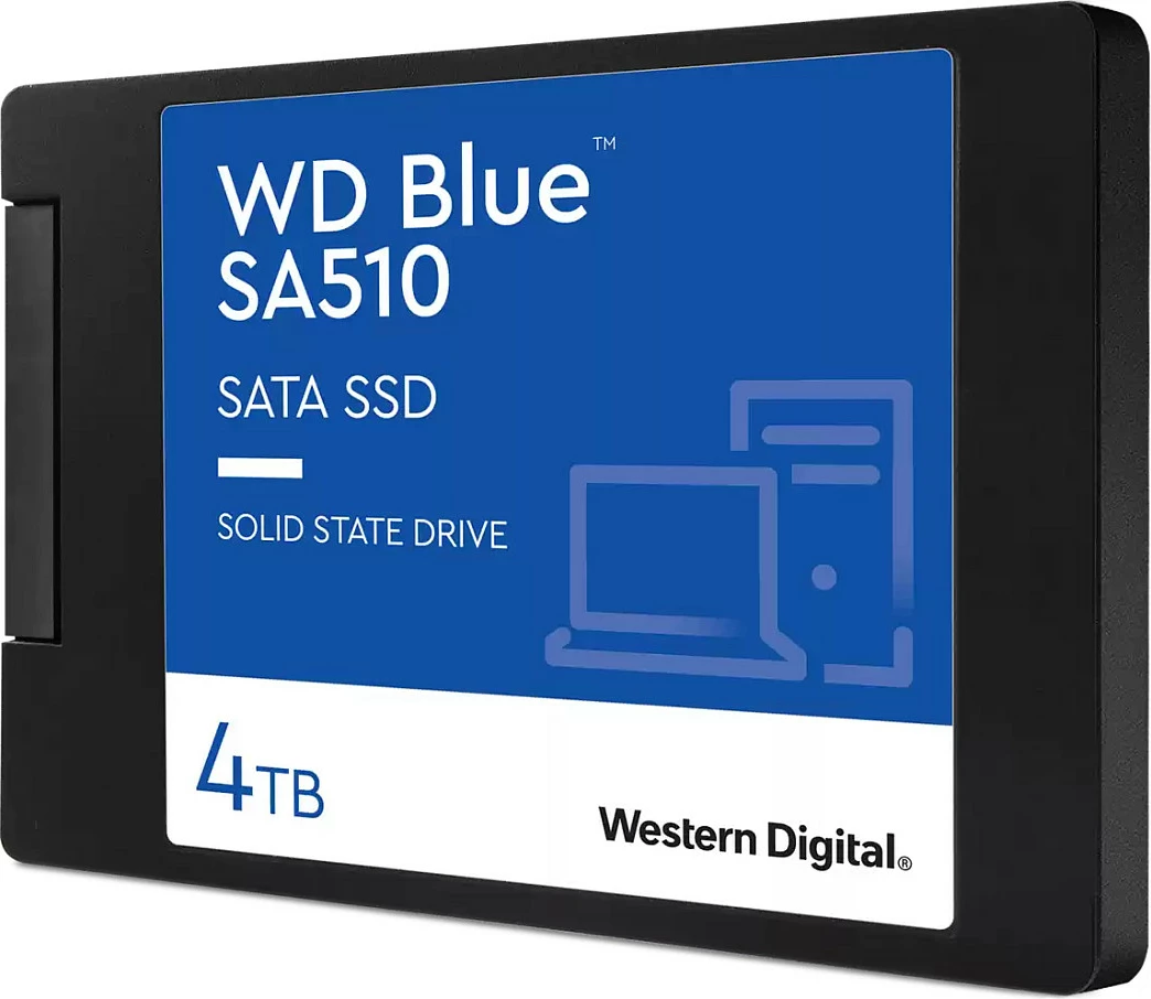 WD Blue SA510 WDS400T3B0A-00C7K0 - SSD - 4 TB - SATA 6Gb/s