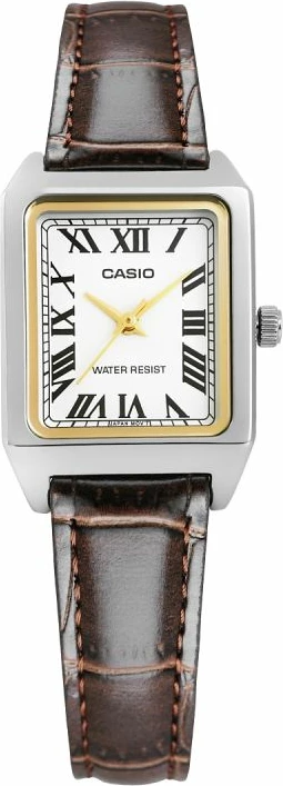 Orë dore për femra Casio, kafe