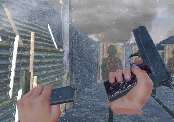 World War 2 Winter Gun Range VR Simulator EN Global