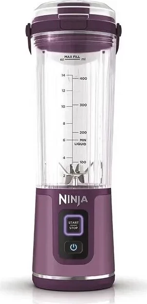Blender portabil Ninja BC151, 0.53L, USB-C, fiolet
