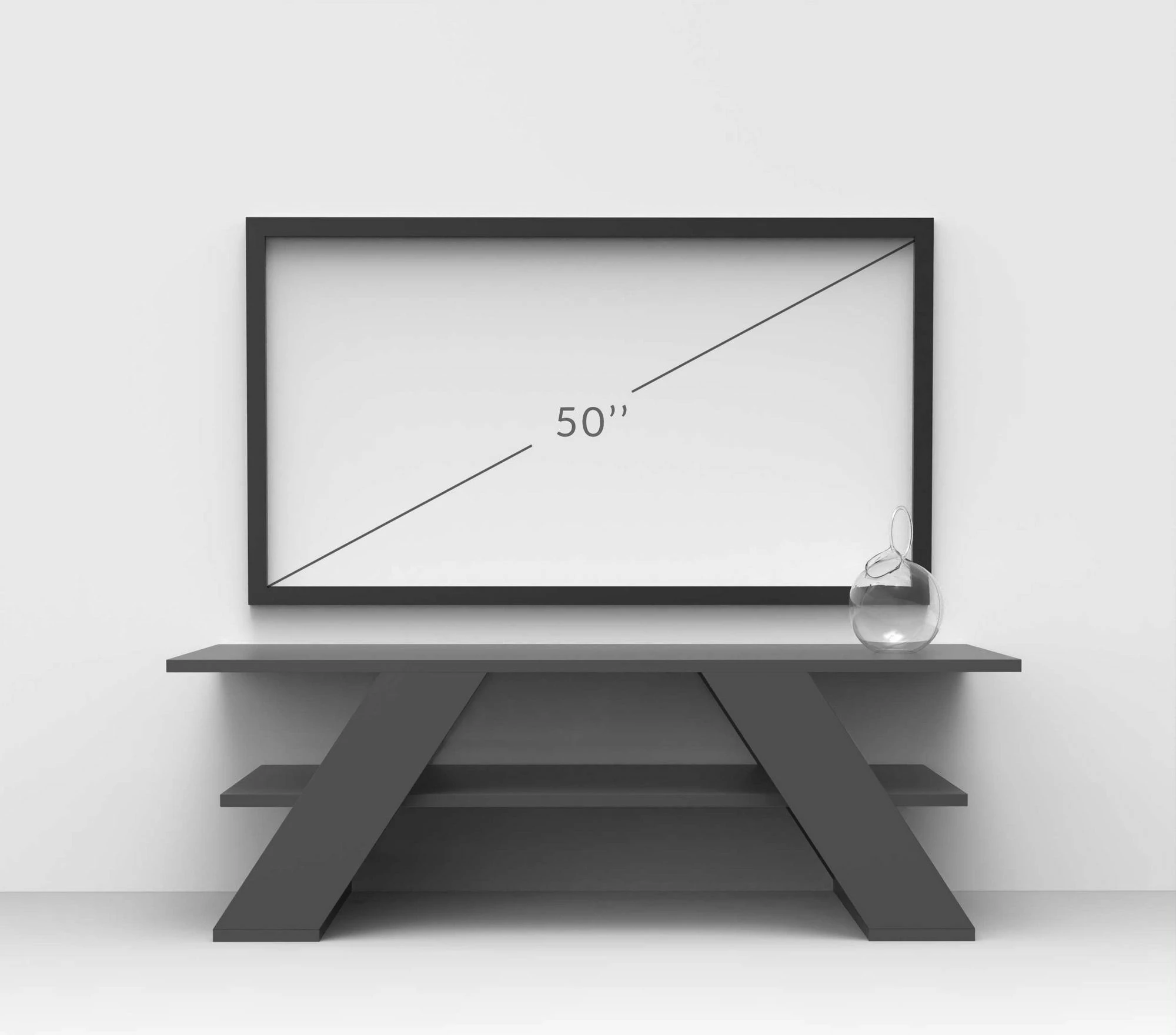 Komodë TV Skye Decor, ngjyrë lisi, Farfalla