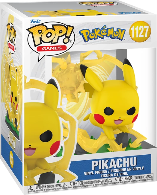 Figurinë koleksionuese Funko POP! Premium Pokemon Pikachu, vinyl, e verdhë