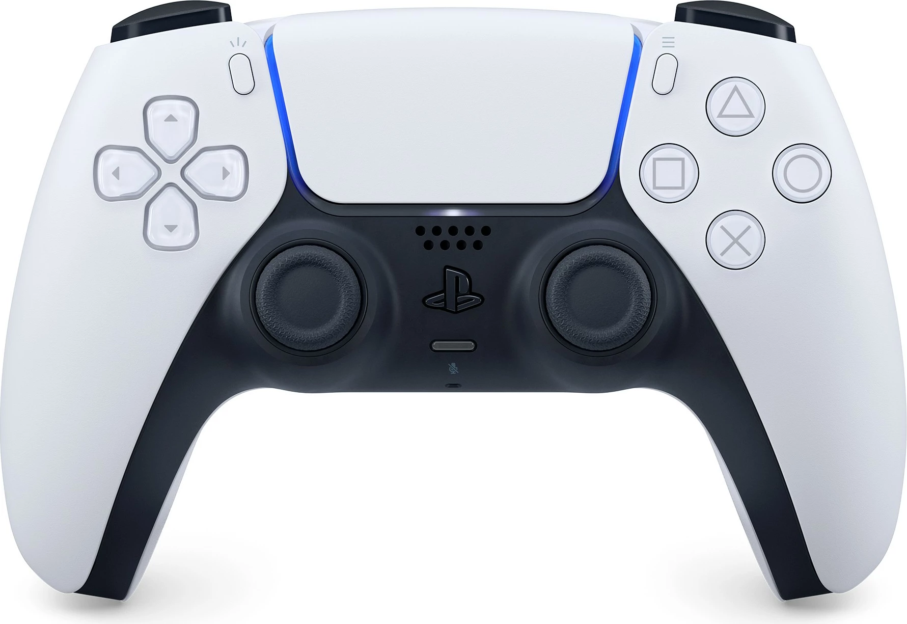 Gamepad Sony DualSense Wireless Controller V2, për PS5/PC/Android/iOS, wireless, bardhë/zi
