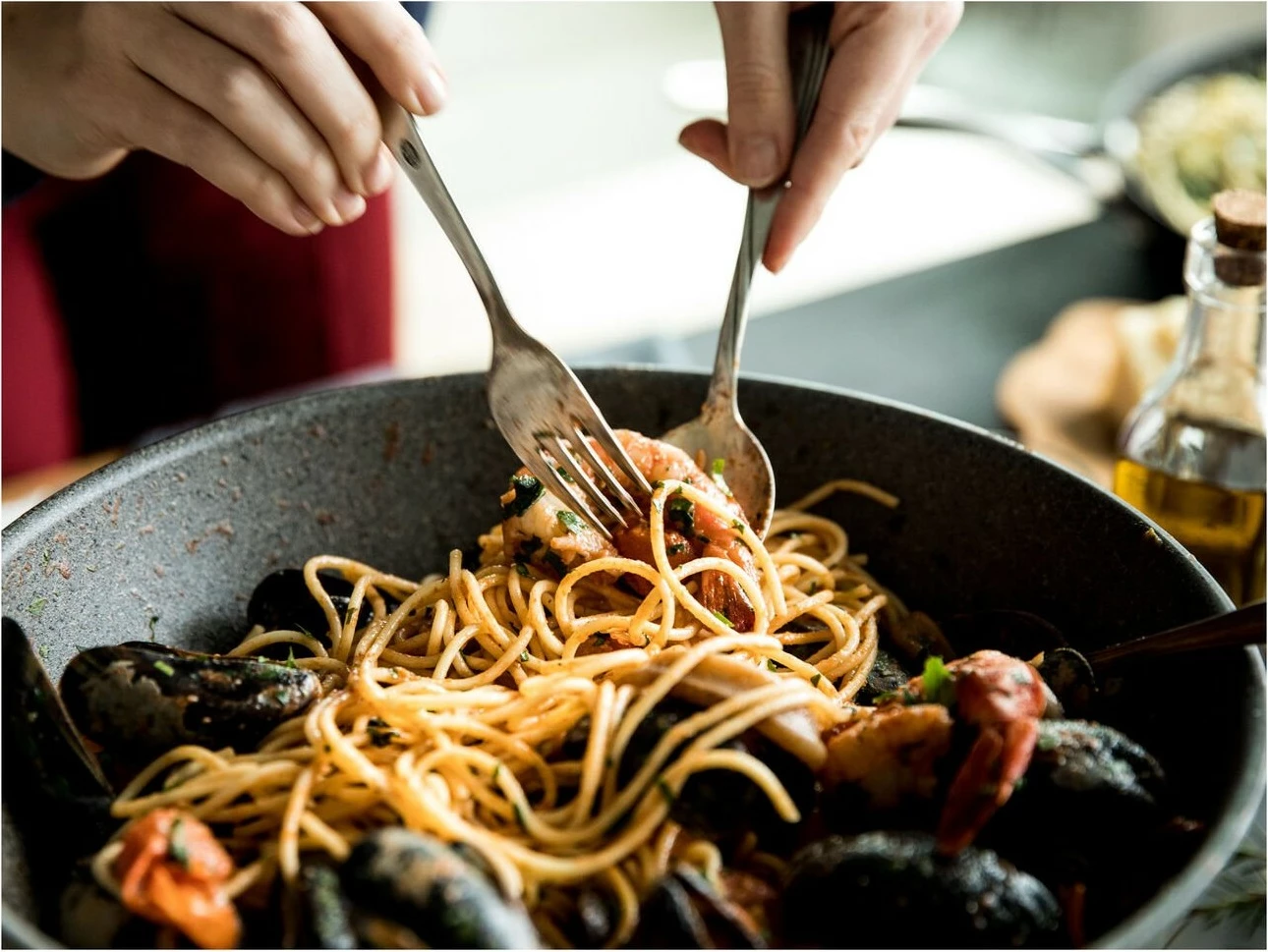 Wok Ballarini Salina 30cm, alumini, shtresë granit/titanium, antracit