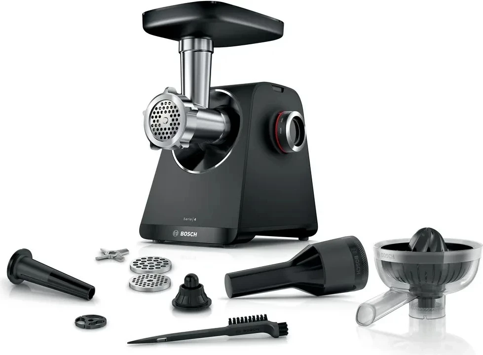 Mulli mishit Bosch MFWS430B, 500 W, zi/argjendtë