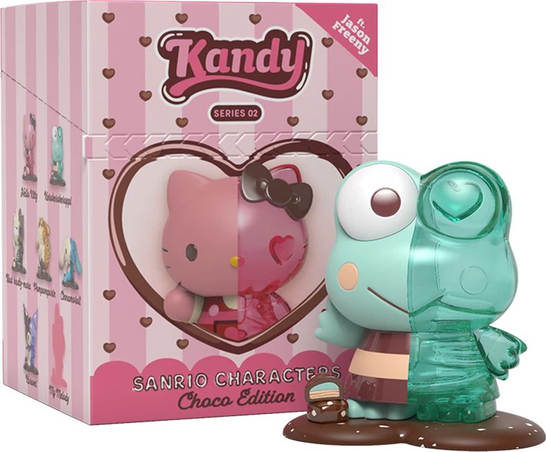 Figurinë koleksionuese Mighty Jaxx Kandy x Sanrio ft. Jason Freeny Series 02 (Choco Edition) blind box
