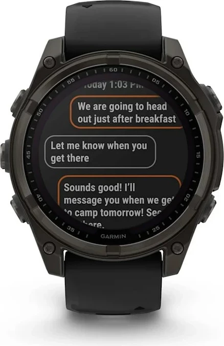 Smartwatch Garmin fenix 8, 51 mm, 32 GB, Titanium, i zi