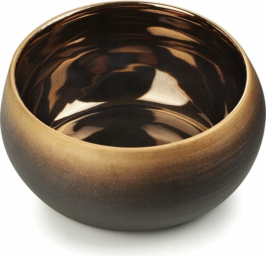 Enë (bowl) porcelani Revol Solstice Sunset Gold 120 ml, zezë/ari