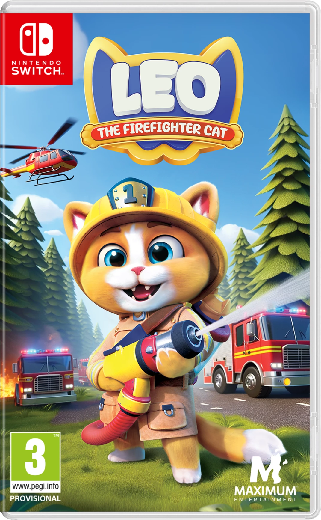 Lojë për Nintendo Switch Maximum Games Leo The Firefighter Cat, PEGI 3