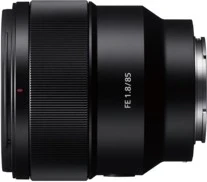 Objektiv Sony 85 mm f/1.8, montimi tip E