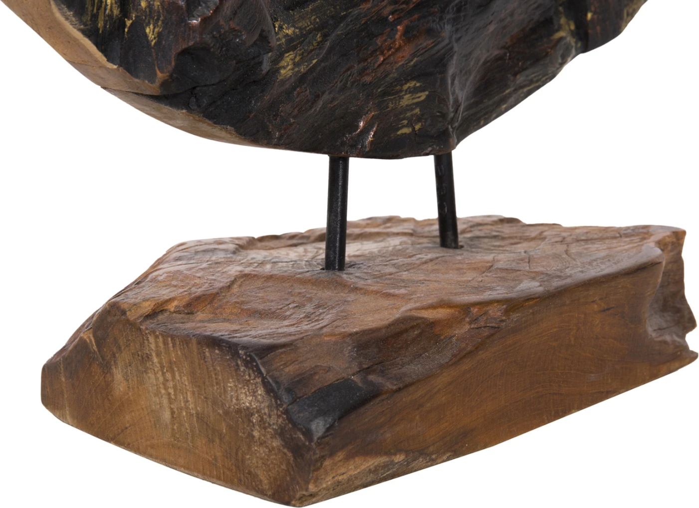 Dekor tavoline FH7718, dru tik, natyral, 50x15x64H