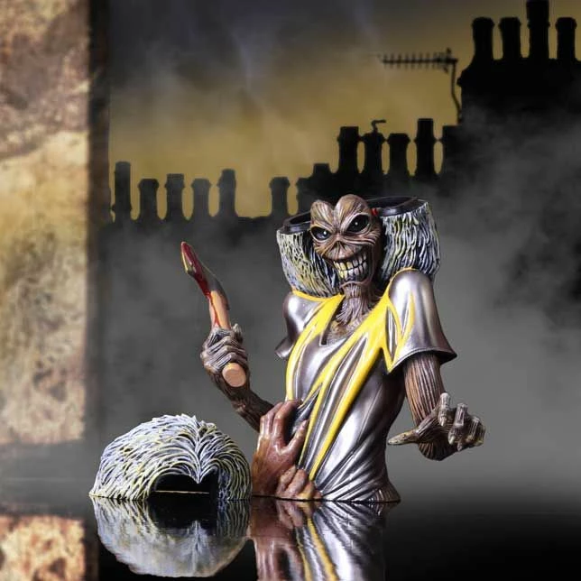 Kuti dekorative bust, NEMESIS NOW, Iron Maiden Killers, me hapësirë ruajtjeje