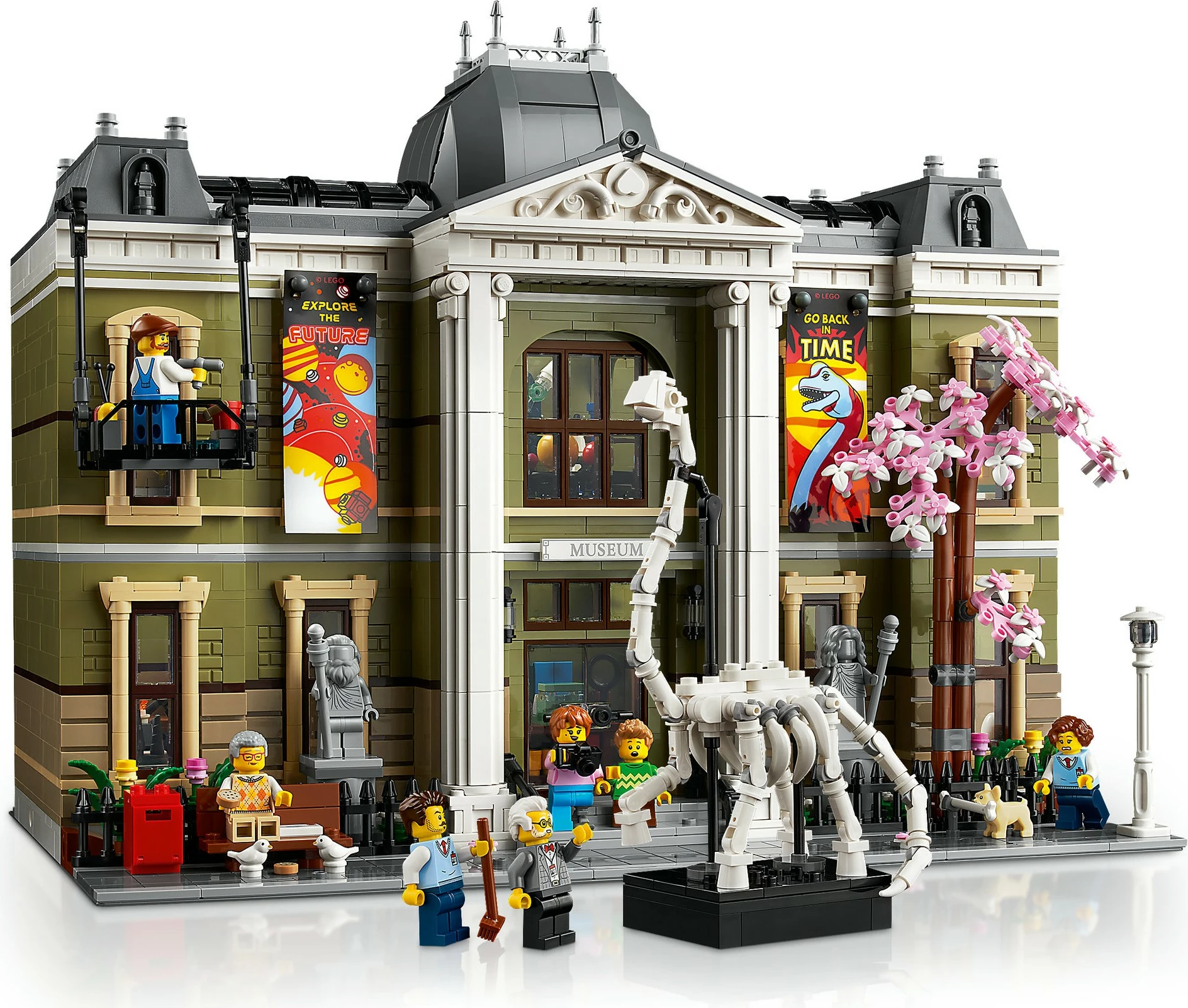 Set ndërtimi LEGO Natural History Museum, 4014 pjesë, për të rritur, plastikë, shumëngjyrësh