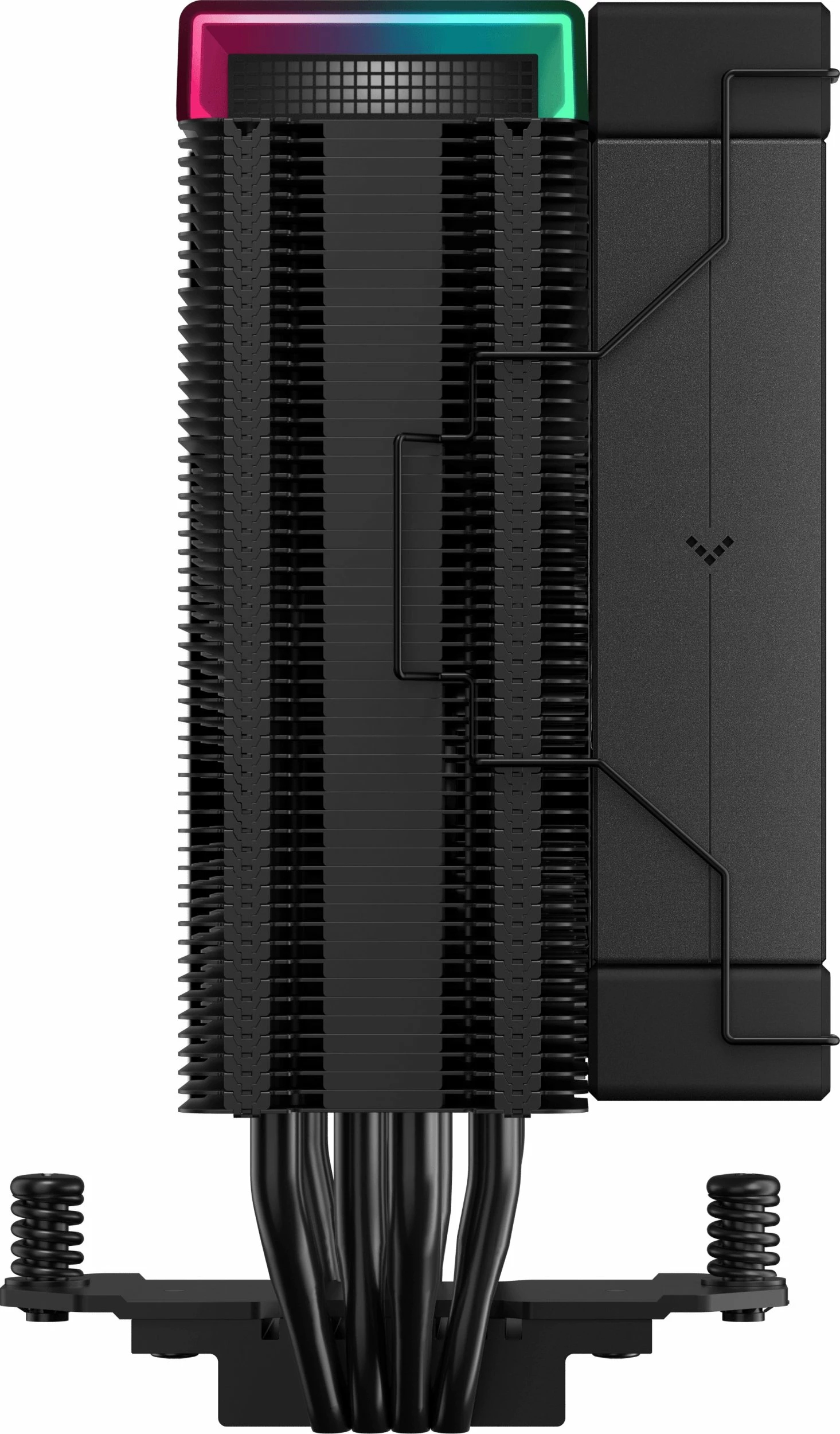 Ftohës CPU Deepcool AK400 Digital Pro (R-AK400-BKAPMN-G) 120 mm, ARGB, ekran digjital, i zi
