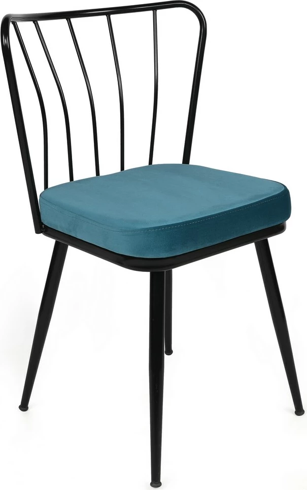 Set karrigesh (4 copë), Skye Decor, Yıldız-952 V4, blu e zezë