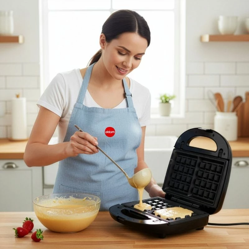 Sandwich maker multifunksional ELDOM ST250 5-në-1, i zi